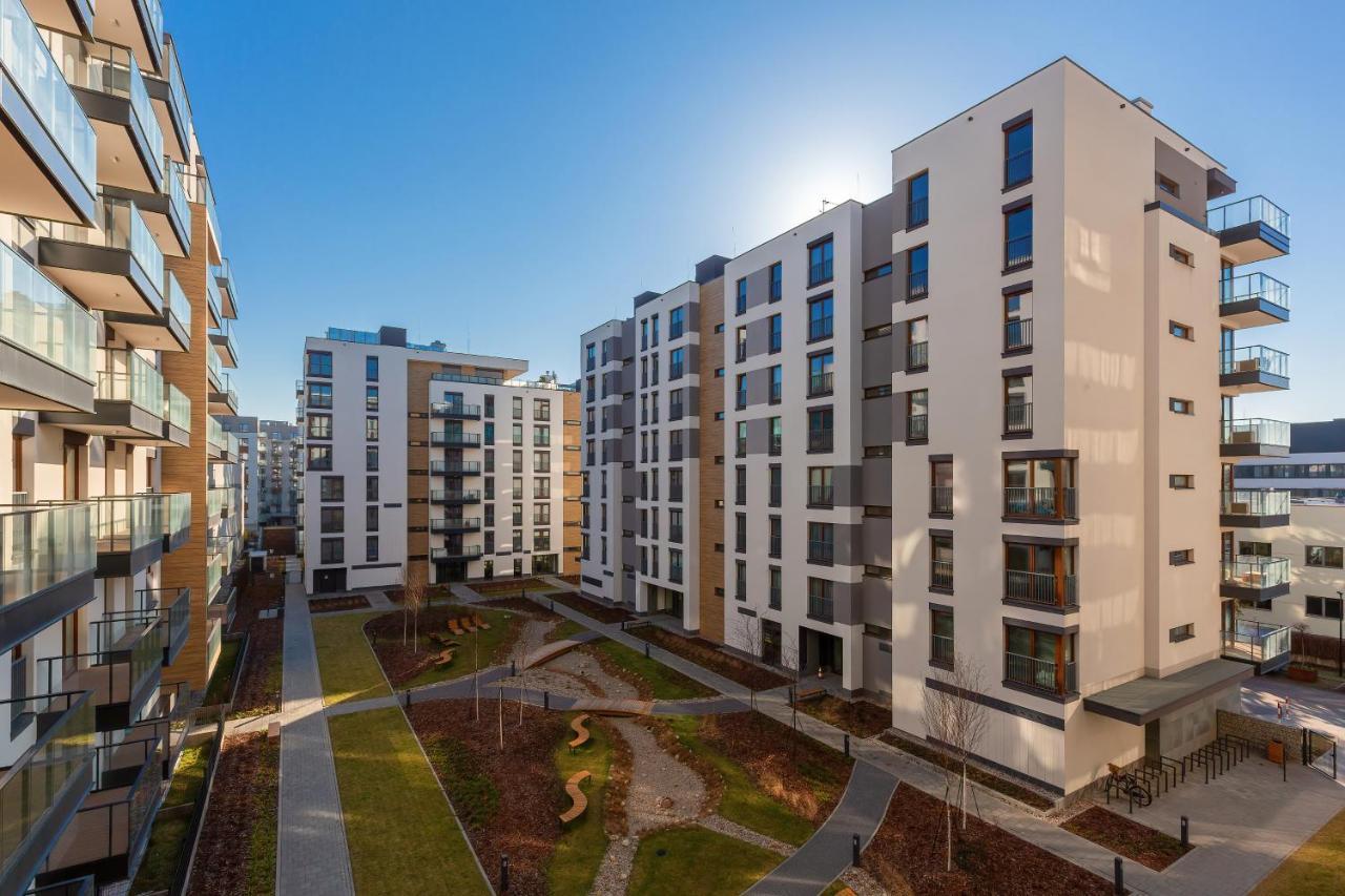 Moduo Gardens Apartment By Renters Prestige ワルシャワ エクステリア 写真
